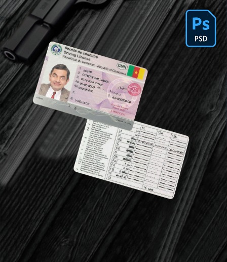 Cameroon driving license PSD